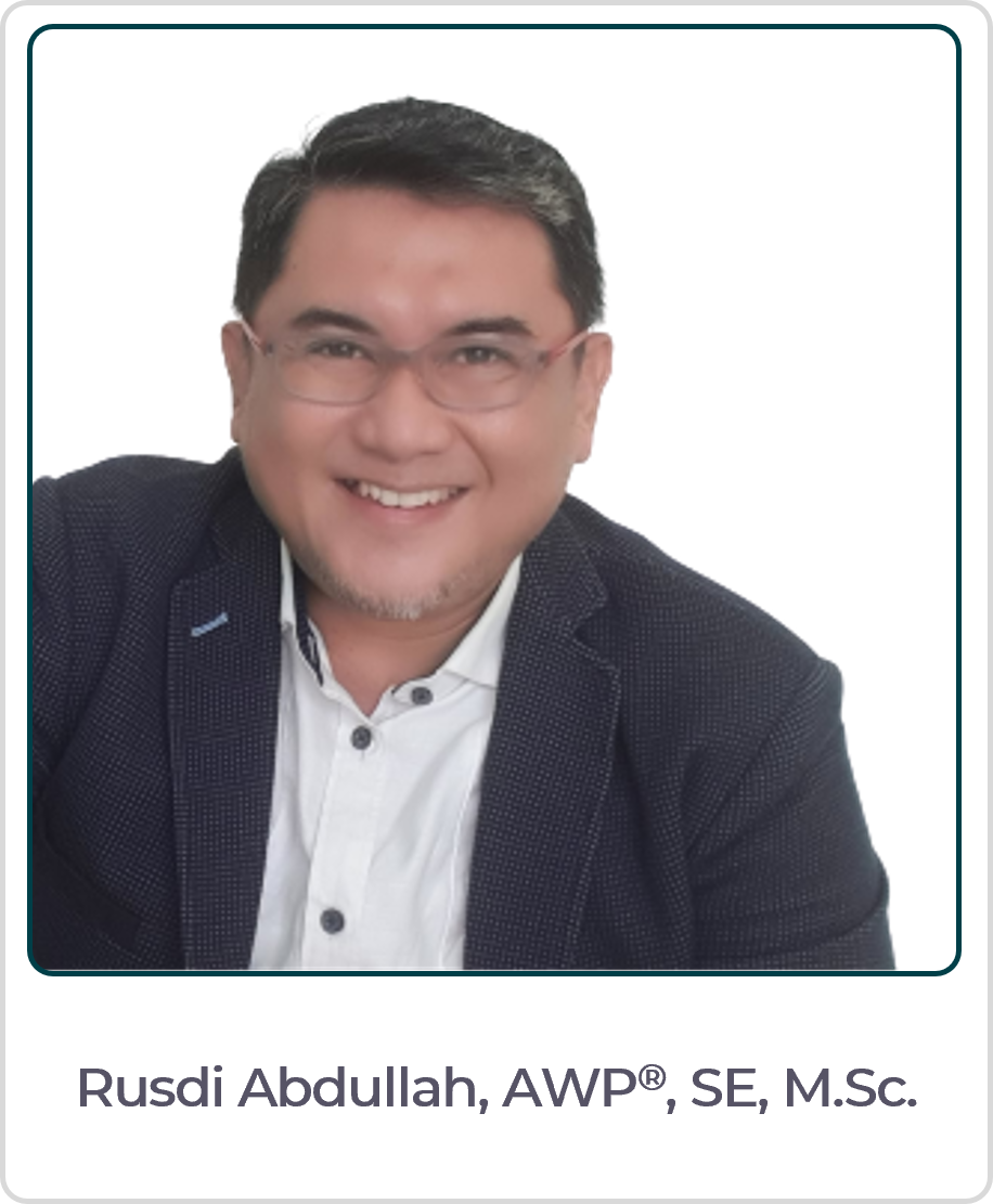 Rusdi Abdullah, AWP, SE, M.Sc.